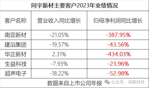 同宇新材IPO之路上的阴影 大股东灰色发家史与客户关系的隐忧